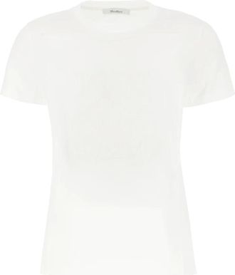 Max Mara Camiseta Giovane - Tops - Mujer - Blanco - XS