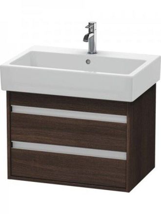 Duravit Duravit Ketho Tocador De Pared 6624, 2 Cajones, 650mm, Para Vero