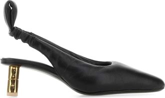 Boyy Black Nappa Leather Puffy Pumps