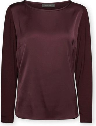 Elena Miro Donna, Top, Rosso, XS, new