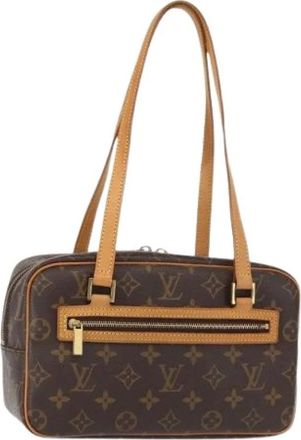 Louis Vuitton Pre-owned Shoulder Bags, female, Brown, Size: ONE SIZE Pre-owned Leather Shoulder Bag
