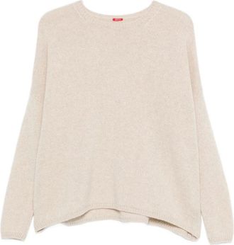 Apuntob Beige Cashmere Alpaca Blend Jumper