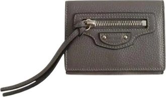 Balenciaga Pre-owned Clutches, female, Gray, Size: ONE SIZE Pre-owned Le city mini