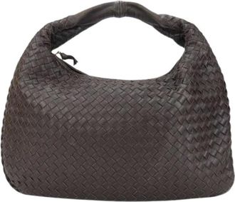 Bottega Veneta Pre-owned Shoulder Bags, female, Brown, Size: ONE SIZE Pre-owned Intrecciato Shoulder bag 115653