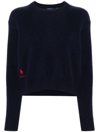 Polo Ralph Lauren Dropped Shoulder Wool Sweater