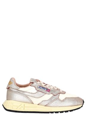 Autry Reelwind Womens Leather & Nylon Sneakers