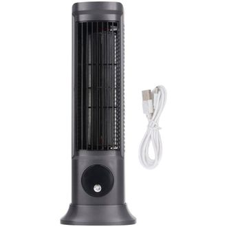 OEM Ventilador De Pedestal Sin Aspas: Silencioso, 3 Velocidades Ajustables, Ideal Para La Oficina, El Dormitorio O La Sala De Estar. Dise&ntilde;o Moderno Y Comp