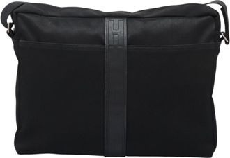 Hermès Acapulco Black Synthetic Shoulder Bag (Pre-Owned)