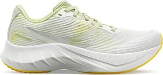 Saucony Womens Tide 2, White/Fern, 4.5 UK