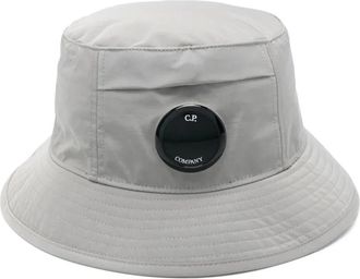 C.P. Company Cappello bucket con applicazione - Grigio
