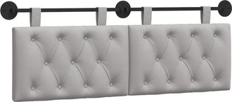 vidaXL Cabecero Colgante Gris Nube Tela Vidaxl
