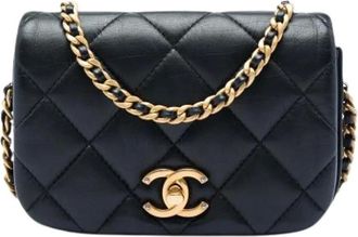 Chanel Borsa a tracolla trapuntata vintage Pre-owned - - Pre-owned - Donna - Nero - ONE SIZE