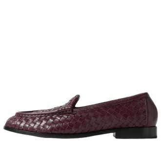 Bottega Veneta (WMNS) Bottega Veneta Silenzio Loafer Deep Mahogany 867815V2ED06176
