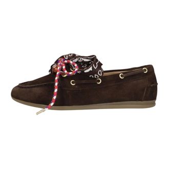 Toral Shoes Dames Loafers Tl-nahua Personalize - Dames - Schoenen - Bruin - Maat: 36 EU Linnen