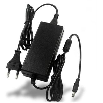 Trade Shop Trade Shop Traesio - Trade Shop - Alimentatore 12v 78w 6,5a Con Jack 2.1 Ip44 Plug&play Spina A 2 Poli Input 220v