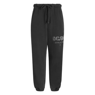 Dolce & Gabbana Sweatpants, male, Black, Size: M Pantalone