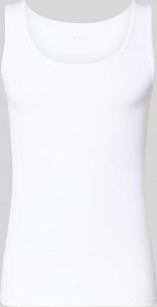 Mey Mey Tanktop im unifarbenen Design in Weiss, Größe XL