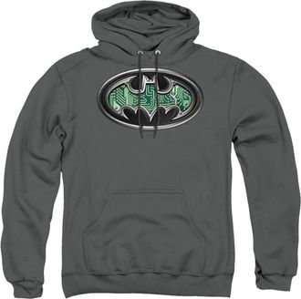 Gildan Batman Circuitry Shield Adult Pull Over Hoodie / Hooded Sweatshirt