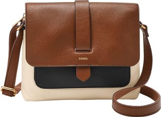 Fossil Womens Kinley Leather Small Crossbody