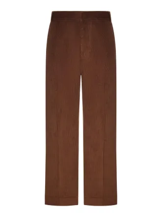 Ami BAGGY VELVET TROUSERS - Ami Paris - Man