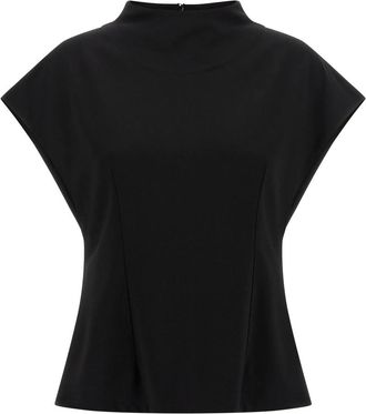 ARMARIUM Sia Top - Dames - Blouses - Zwart - S - Nylon - Overhemden