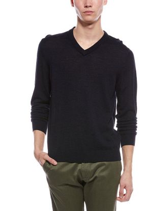 Bruno Magli Wool V-Neck Sweater
