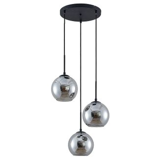 Lindby L&aacute;mpara Colgante jurian En Gris De Metal - Lindby