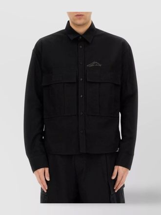 Dsquared2 cropped cotton shirt