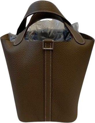 Hermès Etoupe Picotin 18