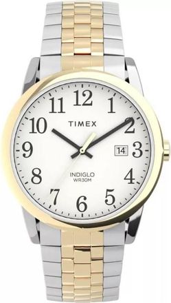Timex Easy Reader Quartz White Dial Mens Watch TW2V40100