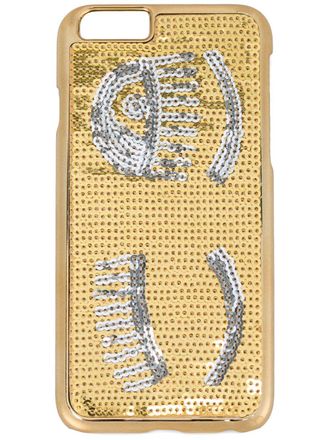 Chiara Ferragni Flirting iPhone 6s case - women - Acrylic - One Size - Metallic