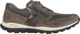 Gabor Rollende Sneaker - Grijs - Dames - Sneakers - Grijs - 40 1/2 EU - Leer - Schoenen