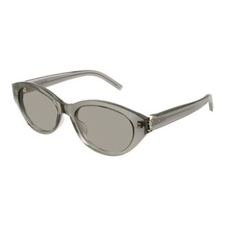 Saint Laurent Sunglasses, unisex, Gray, 54 MM, M148 Sunglasses