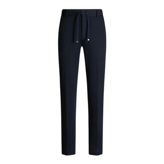 Joop Heren, Broeken, Zwart, Maat: 2XL Viscose