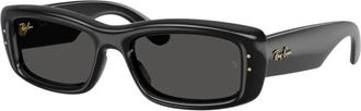Ray-Ban Kiliane Puffer Zonnebril - Heren - Zonnebrillen - Zwart - 55 MM - Accessoires