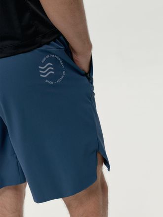 Born Living Yoga Short Orinoco Denim