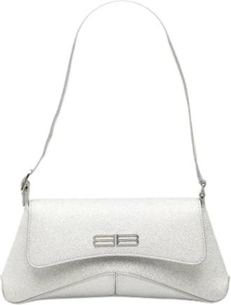Balenciaga Pre-owned Shoulder Bags, female, Gray, Size: ONE SIZE Pre-owned Vintage Crossbody Bag