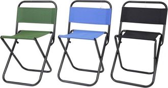 Trade Shop Trade Shop - Set De 3 Piezas Plegables De Acampada De Silla De Camping Picnic 023247