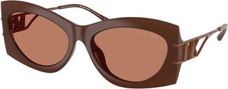 Michael Kors MK2235U NAVARRA 4008/3 Womens Sunglasses Brown Size 57