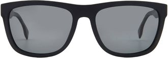 HUGO BOSS Polarized Grey Square Mens Sunglasses BOSS 1439/S 0003/M9 58