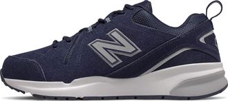 New Balance Mens 608 V5 Casual Comfort Cross Trainer, Pigment/Gunmetal/Silver Metallic, 15.5 UK Wide