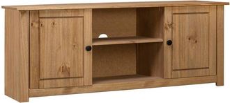 vidaXL Vidaxl - Mueble para tv de madera maciza pino estilo Panamá 120x40x50 cm