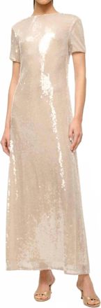 Staud Safi Dress In Moon