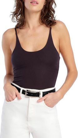 Favorite Daughter The Clara Rib Camisole in Black at Nordstrom, Size X-Large