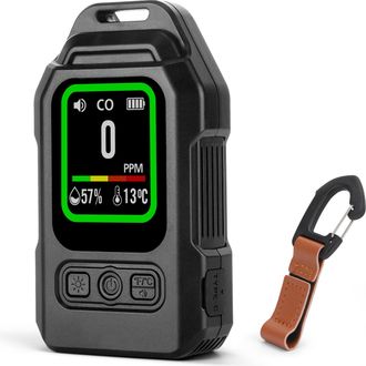 OEM Detectores De Mon&oacute;xido De Carbono Port&aacute;tiles Para Viajes, Detector De Co 3 En 1 Con Parte Trasera Magn&eacute;tica, Bater&iacute;a De 300 Horas De Duraci&oacute;n, Detecto