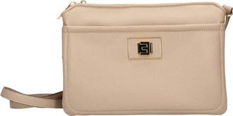 Ermanno Scervino Tassen, Dames, Beige, ONE Size, Leer, Treasure Pouch Schoudertas