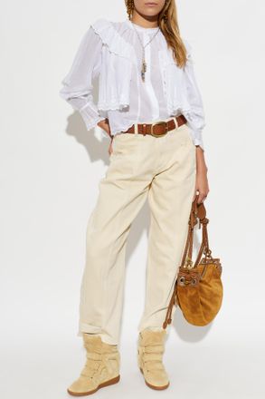 Isabel Marant Kelmon Top, Womens, White
