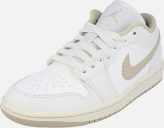 Nike Womens Nike Womens Air Jordan 1 Low Trainers Dc0774 112 - White - Size: 4.5