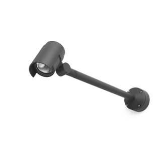 Netlighting Foc LED Outdoor Wall Spotlight Dark Grey IP65
