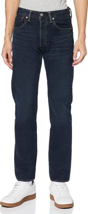 Levi's Mens 501 Original Fit Jeans, Dark Hours, 29W / 32L